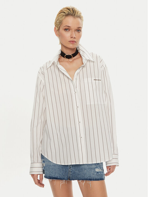 Miss Sixty Miss Sixty Πουκάμισο 6L3XJ0320000 Λευκό Regular Fit