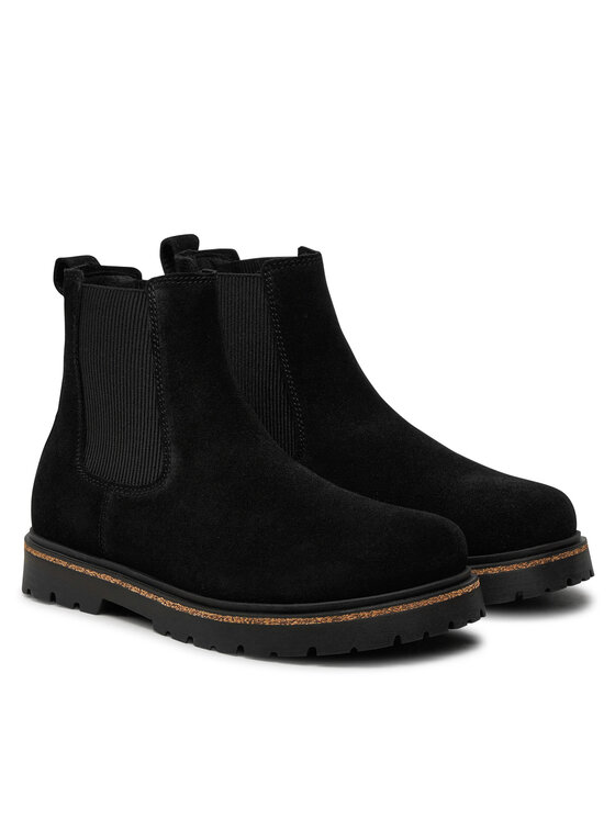 Birkenstock Birkenstock Kotníková obuv s elastickým prvkem Highwood Slip On Mid W Leve 028187 Černá