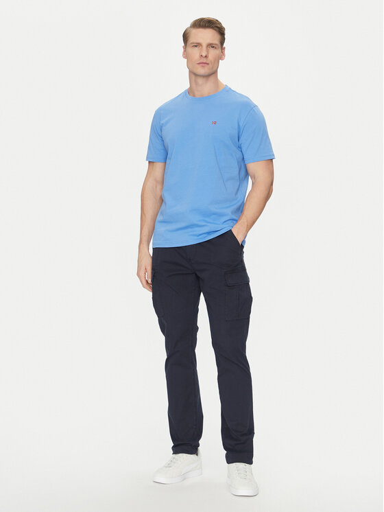 Napapijri Napapijri Tricou Salis NP0A4H8D Albastru Regular Fit
