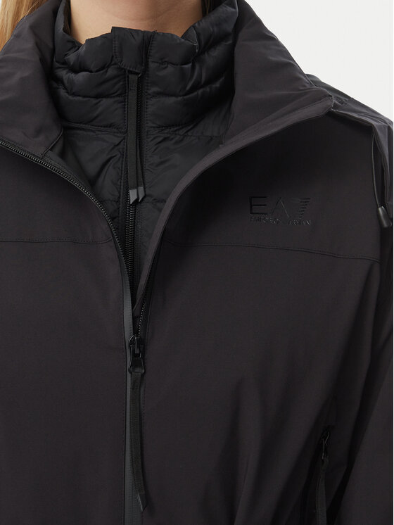 EA7 Emporio Armani EA7 Emporio Armani Žieminė striukė 7W001524 AF26296 UC001 Juoda Regular Fit