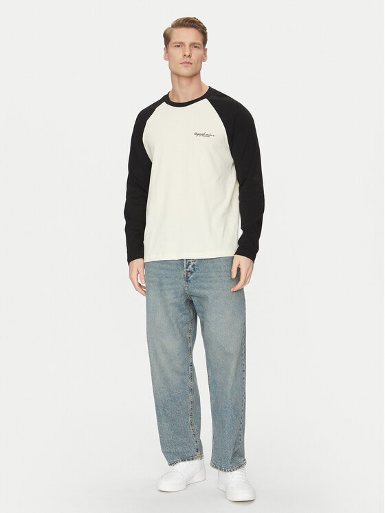 Jack&Jones Jack&Jones Hosszú ujjú Boston 12272977 Fekete Relaxed Fit