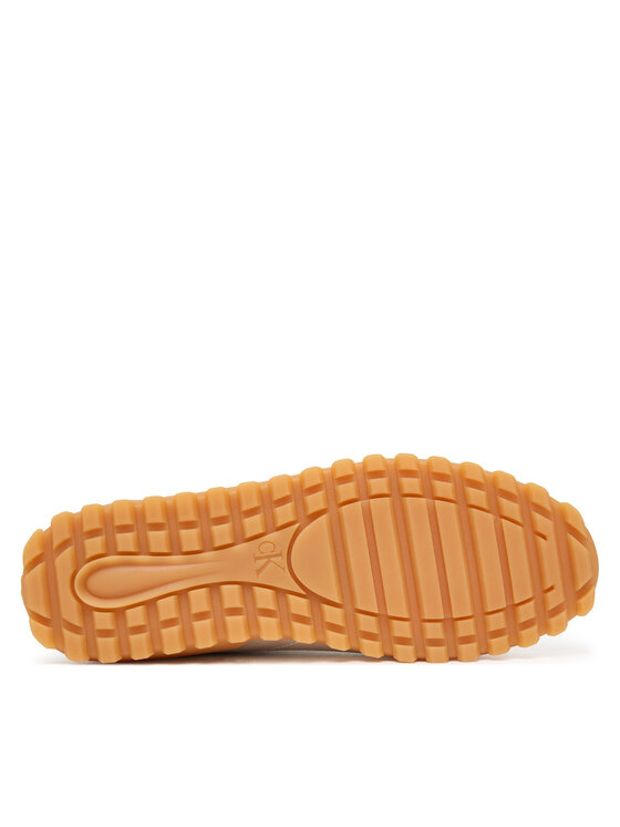 Calvin Klein Calvin Klein Sneakersy Low Profile Sneaker Met HW0HW03305 Srebrny