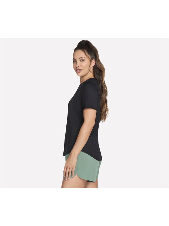 Skechers Skechers T-Shirt TS104-BLK Czarny Regular Fit