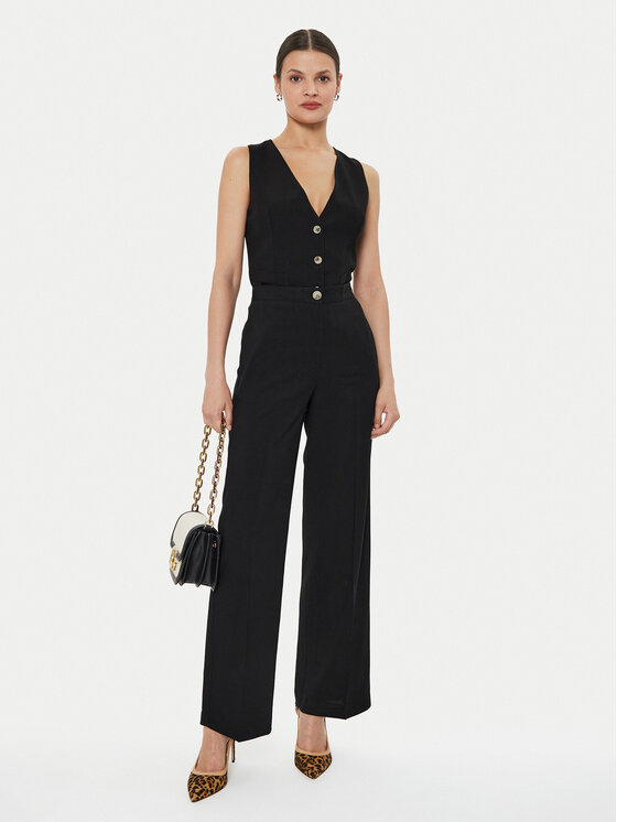 ViCOLO ViCOLO Pantaloni di tessuto TB1562 Nero Regular Fit