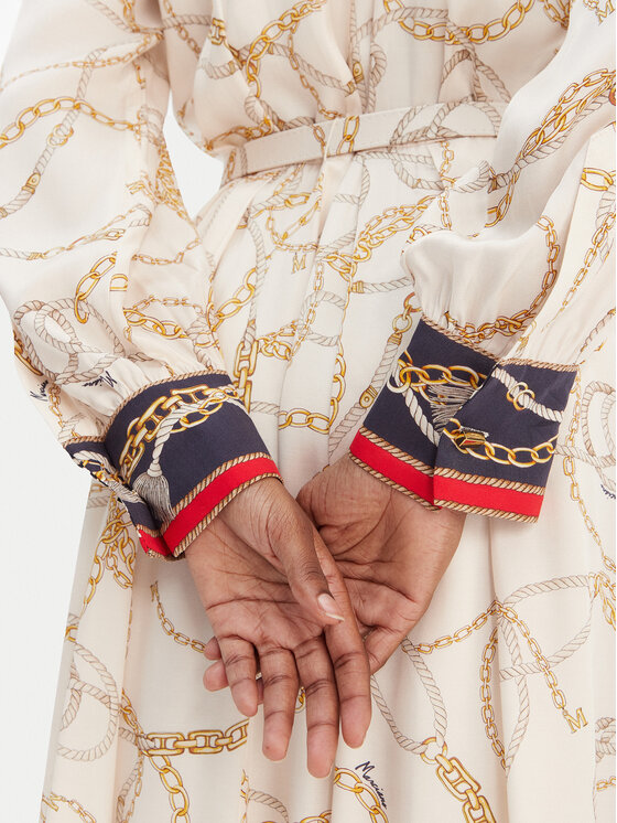 Marciano Guess Marciano Guess Сукня-сорочка 6RGT3 37439A Écru Regular Fit