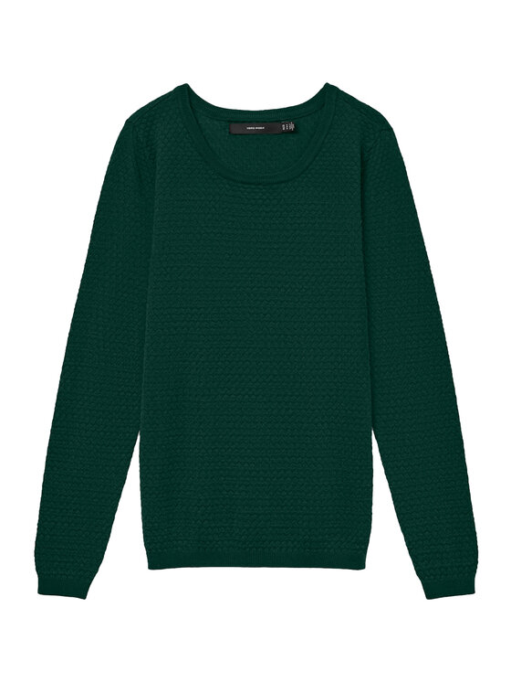 Vero Moda Vero Moda Džemper Care 10136644 Zelena Regular Fit