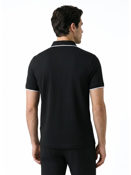 Pako Lorente Pako Lorente Polo P26WF-TX-002 Czarny Classic Fit