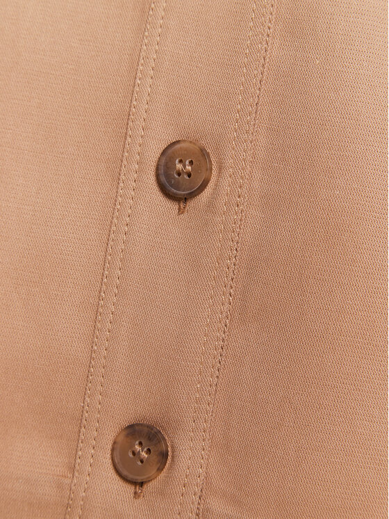 Calvin Klein Calvin Klein Trapeces svārki Drapy Tencel K20K205631 Brūns Straight Fit