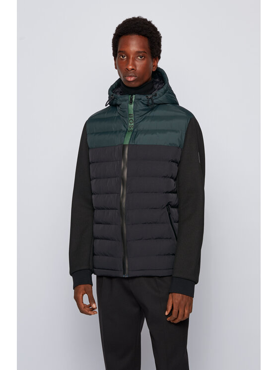 BOSS Boss Преходно яке Celran 50436507 Черен Regular Fit