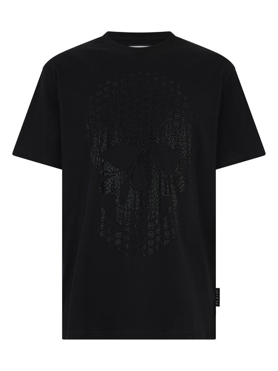 PHILIPP PLEIN PHILIPP PLEIN T-Shirt 29725 Czarny Regular Fit
