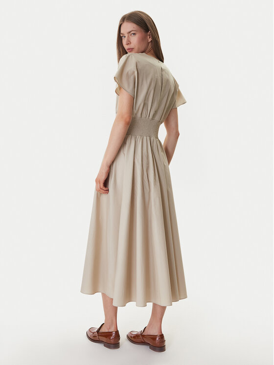 Tommy Hilfiger Tommy Hilfiger Kleid UW0UW06093 Beige Regular Fit