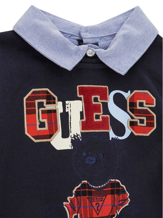 Guess Guess Lastekomplekt N6BG01 K6105 Tumesinine Regular Fit