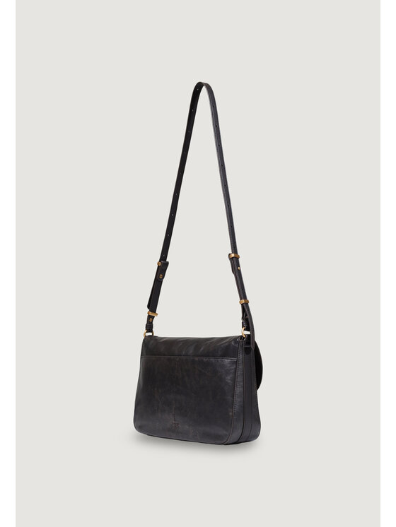 PINKO PINKO Torebka LOVE SATCHEL CLASSIC CLOUD LEA Brązowy