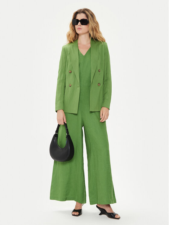 United Colors Of Benetton United Colors Of Benetton Giacca da abito 27OZDW025 Verde Regular Fit