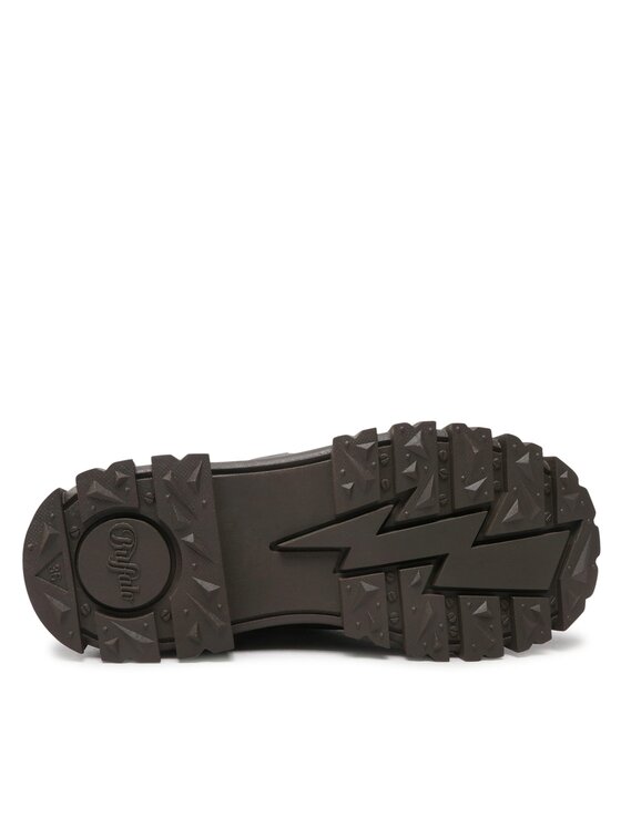 Buffalo Buffalo Šnurovacia obuv Aspha Com1 Laceup Mi BN1622160 Kaki
