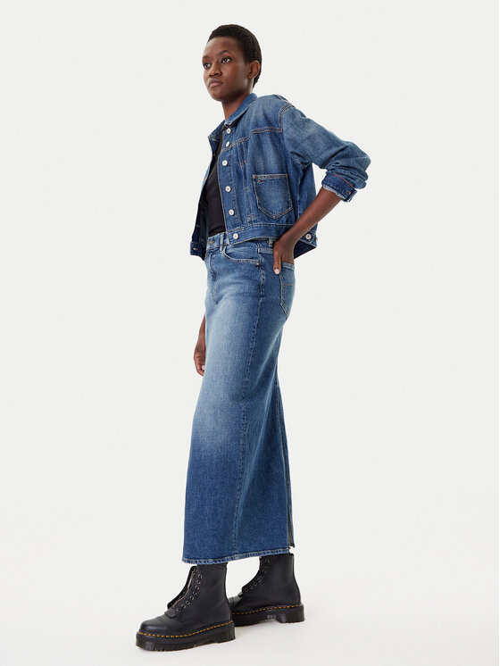 G-Star Raw G-Star Raw Jeans suknja Viktoria D24385-E106 Plava Regular Fit
