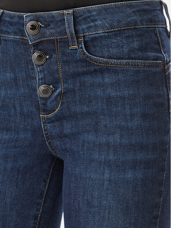 Liu Jo Liu Jo Džinsi UF6025 D0328 Tumši zils Straight Fit