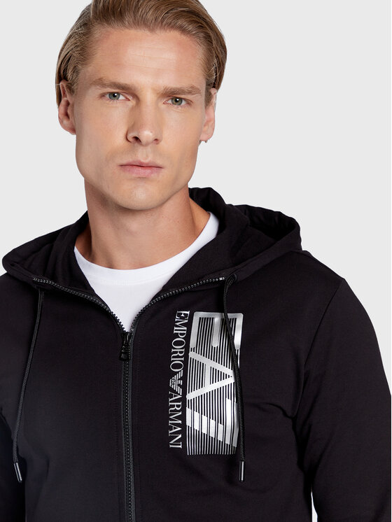 Felpa 6LPM53 PJ05Z 0200 Nero Regular Fit