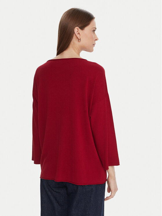 Kontatto Kontatto Pullover 3M0801C Rot Regular Fit