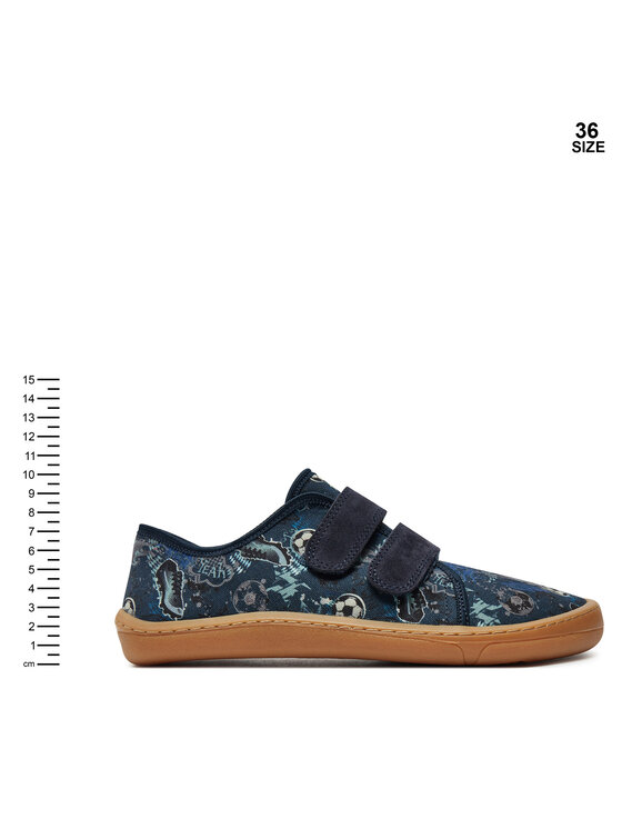 Froddo Froddo Papuče Barefoot Canvas G1700390 D Plava