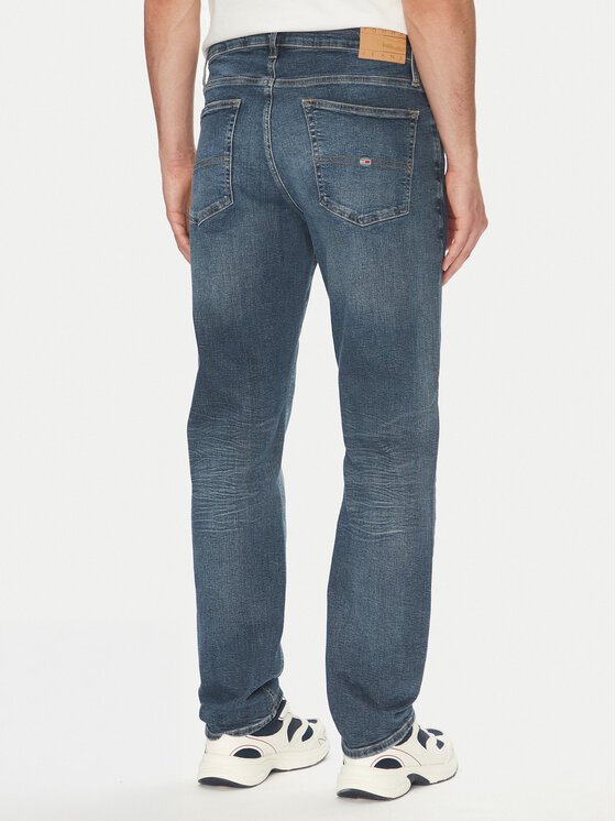 Tommy Jeans Tommy Jeans Džinsai Ryan DM0DM21097 Tamsiai mėlyna Slim Fit