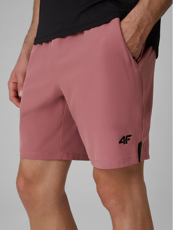 4F 4F Szorty sportowe NO LIMITS Koralowy Regular Fit