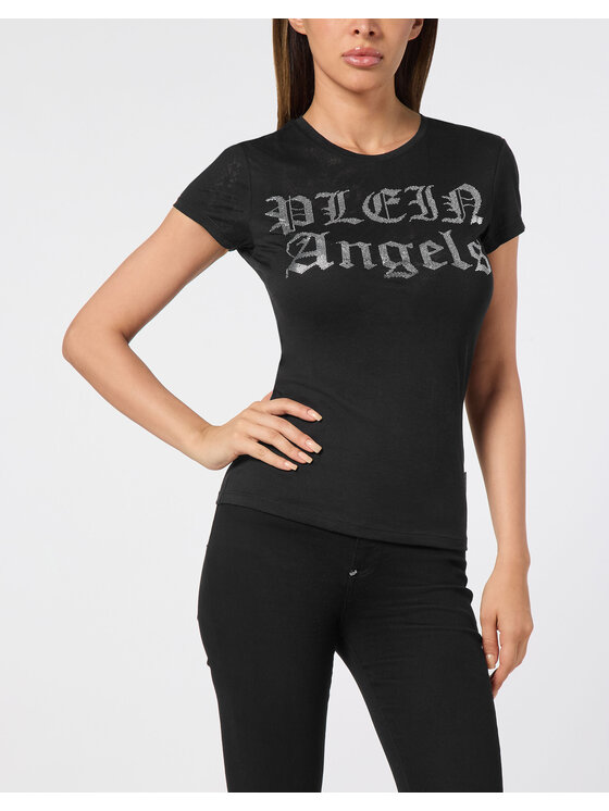 PHILIPP PLEIN PHILIPP PLEIN T-Shirt 14759 Černá Skin Tight Fit