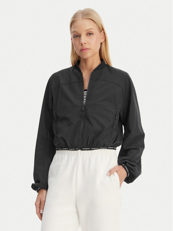 Tommy Jeans Tommy Jeans Μπόμπερ μπουφάν DW0DW22323 Μαύρο Regular Fit