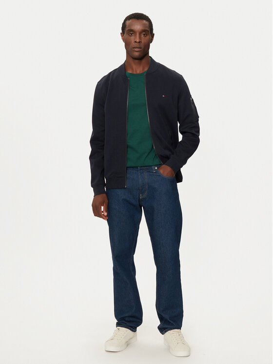 Tommy Hilfiger Tommy Hilfiger Džemperis Essential MW0MW37357 Tamsiai mėlyna Regular Fit