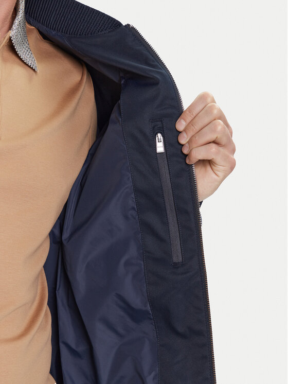 BOSS BOSS Kurtka bomber H-Comber-253 50544097 Granatowy Regular Fit