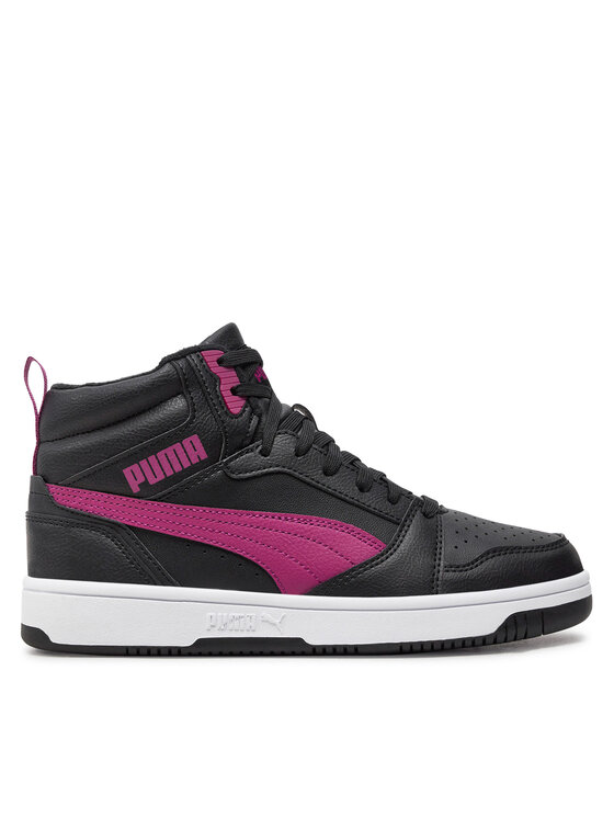 Puma Sneakersy Rebound v6 Mid Wtr Jr 394685 04 Čierna