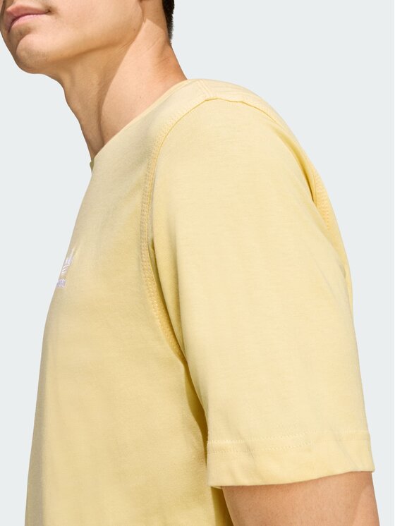 adidas adidas T-Shirt Trefoil Essentials Tee Pomarańczowy Regular Fit