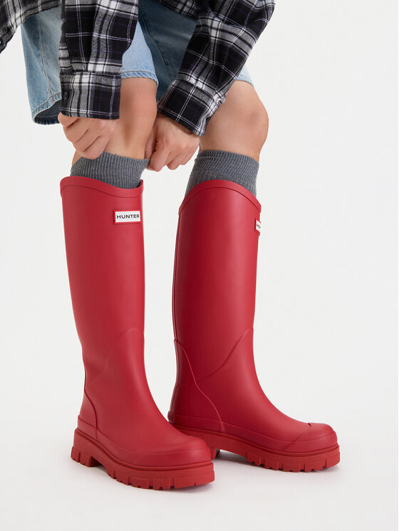 Hunter Hunter Gumene čizme EO-SJY-01 Crvena