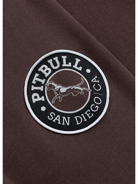 PITBULL PITBULL Bluza NORTON Brązowy Regular Fit