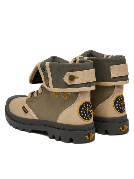 Palladium Palladium Traperid Baggy Hawkins Police 94623-308-M Roheline