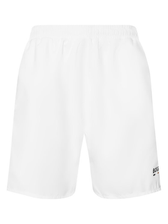 BOSS BOSS Ujumisšortsid Swordfish 50554613 Valge Regular Fit