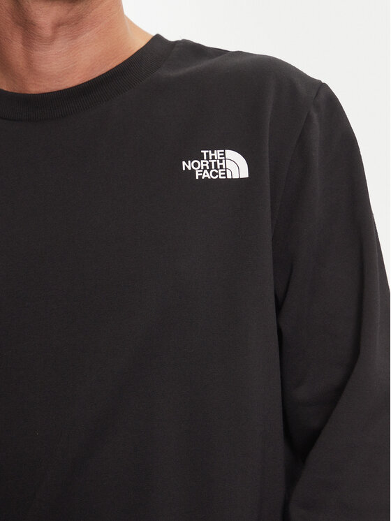 The North Face The North Face Μπλούζα Simple Dome NF0A89FB Μαύρο Regular Fit