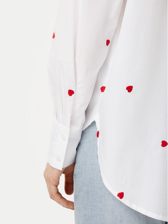 JDY JDY Camicia Nelly 15330490 Bianco Loose Fit