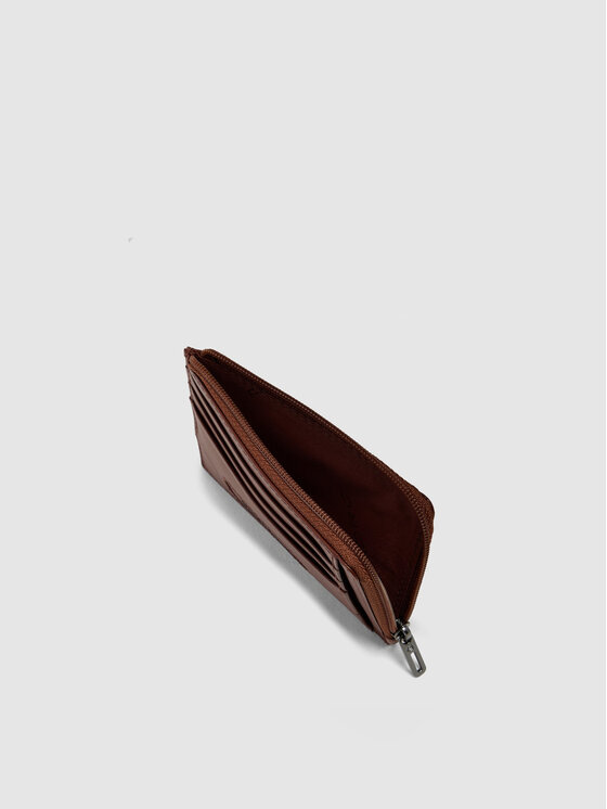 Piquadro Piquadro Etui na karty kredytowe 13560 Brązowy