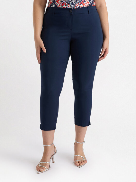 Fiorella Rubino Fiorella Rubino Pantaloni di tessuto P144L102147N034 Blu Regular Fit