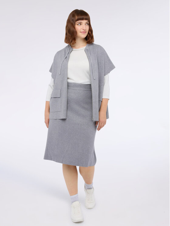 Fiorella Rubino Fiorella Rubino T-shirt G02RL008862N013 Grigio Regular Fit