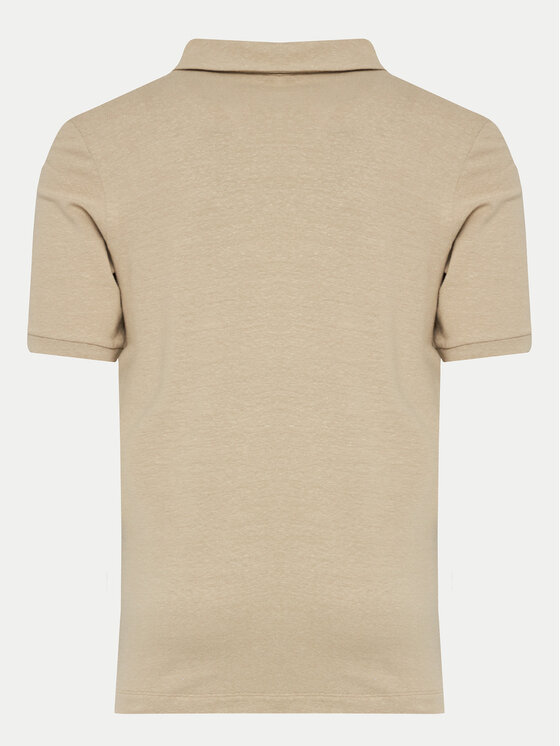 Hanro Hanro Polo Loungy Summer 75918 Μπεζ Slim Fit