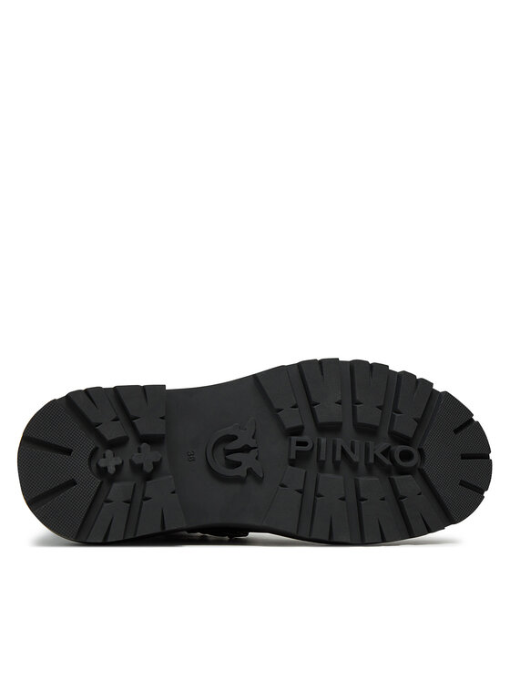 PINKO PINKO Kotníková obuv s elastickým prvkem Mia 10 SD0143 P044 Černá
