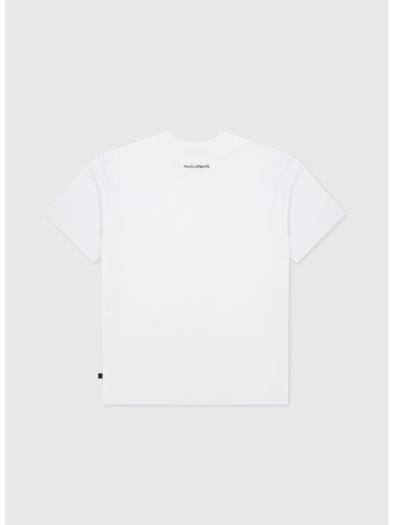 Pako Lorente Pako Lorente T-Shirt P000B-TT-003 Biały Oversize