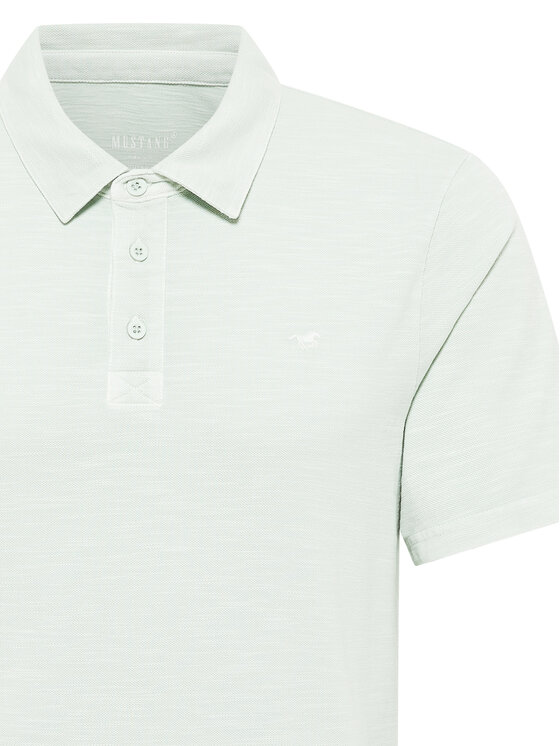 Mustang Mustang Poloshirt Palco 1016505 Grün Regular Fit
