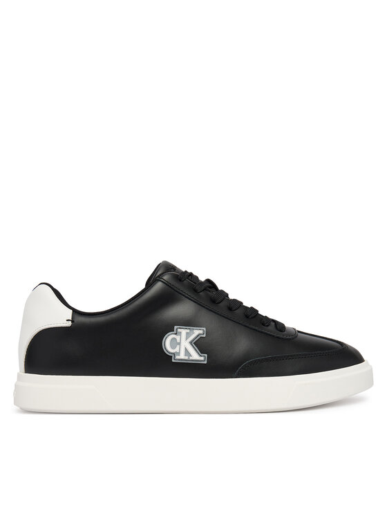Calvin Klein Calvin Klein Sneakersy Low Prof Cupsole Emb Lth HM0HM02124 Čierna