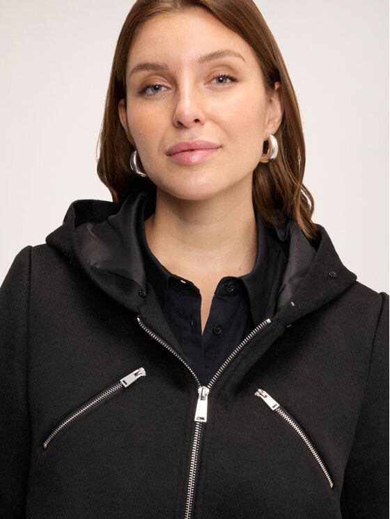 Fiorella Rubino Fiorella Rubino Cappotto invernale 8041T000389N033 Nero Regular Fit