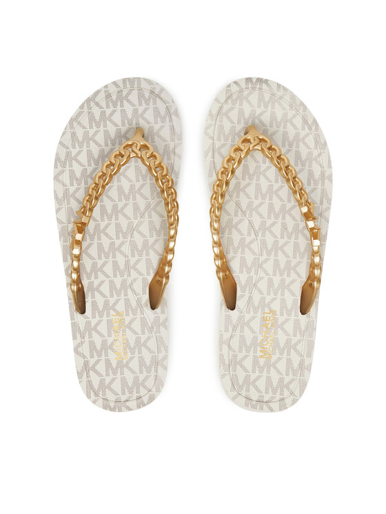 MICHAEL Michael Kors MICHAEL Michael Kors Japonki Zaza 40S5ZAFA1B Kremowy