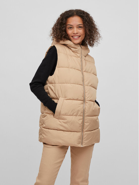 Vila Vila Smanicato 14080408 Beige Regular Fit