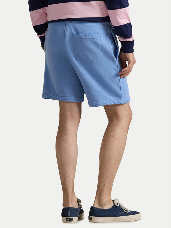 Polo Ralph Lauren Polo Ralph Lauren Šortky z materiálu 710934602502 Modrá Regular Fit